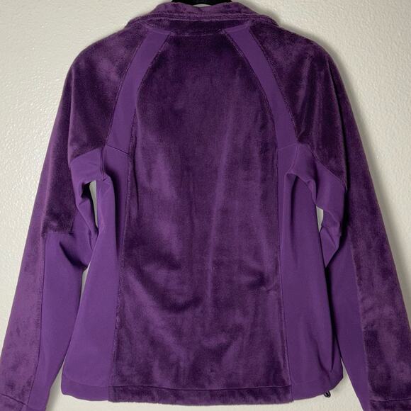 Rei Purple Plush Fleece Zip Up Jacket Mock Neck Women's XS Teddy Bear fuzzy - Picture 9 of 16